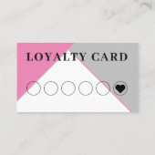 ロイヤリティカードの顧客保持戦略 名刺 (裏面)