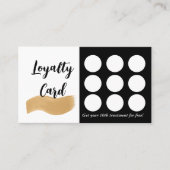ロイヤリティカードの顧客保持戦略 名刺 (正面)
