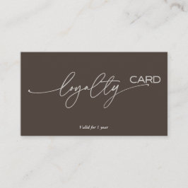 ロイヤリティカードの顧客保持戦略 名刺