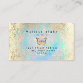 ロイヤリティカードバタフライ 名刺 (裏面)