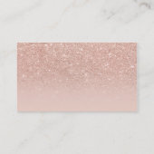 ロイヤリティカードバラ金ゴールドタイポグラフィ ロイヤリティカード (裏面)