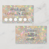 ロイヤリティカードブリリアントオパール 名刺 (正面/裏面)