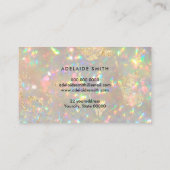 ロイヤリティカードブリリアントオパール 名刺 (裏面)