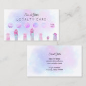 ロイヤリティカードペットグルーミング 名刺 (正面/裏面)