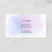 ロイヤリティカードペットグルーミング 名刺 (裏面)