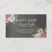 ロイヤリティカードヴィンテージフローラメイクアップ&ヘアアーティスト ロイヤリティカード (裏面)