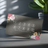 ロイヤリティカードヴィンテージフローラメイクアップ&美容師 ロイヤリティカード