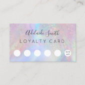 ロイヤリティカード抽象芸術勾配 名刺 (正面)