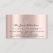 ロイヤリティカード栄養ヘルスハーブバラ10ホイール ロイヤリティカード (正面)