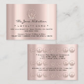 ロイヤリティカード栄養ヘルスハーブバラ21赤面 ロイヤリティカード (正面/裏面)