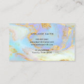 ロイヤリティカード流体大理石 名刺 (裏面)