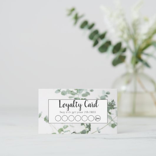 ロイヤリティカード (スタンド正面)