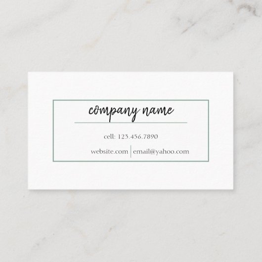 ロイヤリティカード (裏面)