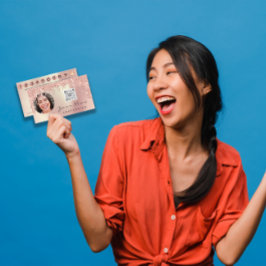 ロイヤリティカード10パンチクラウンバラ金ゴールドQR写真 名刺