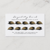 ロイヤリティカード10メイクアップ点滅拡張チョコレート ロイヤリティカード (裏面)