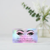 ロイヤリティカード6パンチピンクメイクアップアーティスト ロイヤリティカード (スタンド正面)