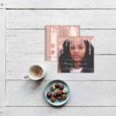 ロイヤリティカード6パンチメイクアップまつ毛フォトドリップ ロイヤリティカード