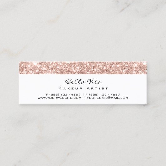 ロイヤリティカード6パンチメイクアップホワイトローズブルースパーク ロイヤリティカード (正面)