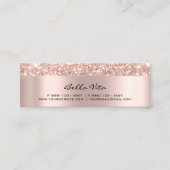 ロイヤリティカード6パンチメイクアップ美しいハートバラスパ ロイヤリティカード (正面)