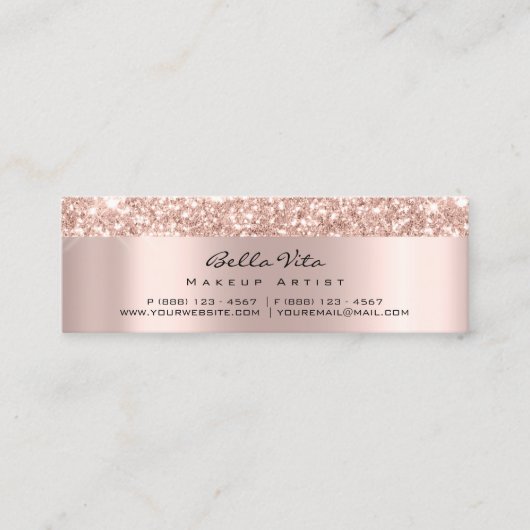 ロイヤリティカード6パンチメイクアップ美しいハートバラルクス ロイヤリティカード (正面)