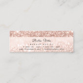 ロイヤリティカード6パンチメイクアップ美しいハートRoseSpark ロイヤリティカード (正面)