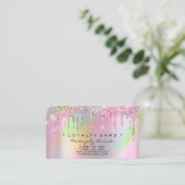 ロイヤリティカード6パンチメイクアーティストホログラフバラ ロイヤリティカード (スタンド正面)