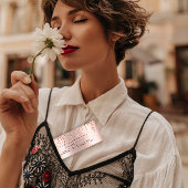 ロイヤリティカード6パンチメイク美しいハートバラSmal ロイヤリティカード