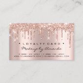 ロイヤリティカード6パンチメーキャップまぶしハートバラドリップ ロイヤリティカード (正面)