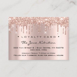 ロイヤリティカード6パンチ栄養ヘルスハーブ ロイヤリティカード