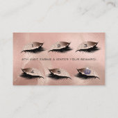 ロイヤリティカード6ラッシュスキンバラ金ゴールドクラウングリッター ロイヤリティカード (裏面)