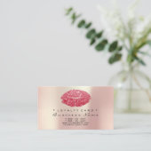 ロイヤリティカード6美しいサロンキス赤いハートリップ ロイヤリティカード (スタンド正面)