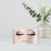 ロイヤリティカード6美しいサロンラッシュバラスパピンク ロイヤリティカード (スタンド正面)