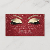 ロイヤリティカード6美しいサロンラッシュ金ゴールドルビークラウン ロイヤリティカード (正面)