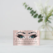 ロイヤリティカード6美しいサロン点滅バラブルードリップ ロイヤリティカード (スタンド正面)