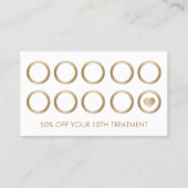 ロイヤリティカード |まつげネイルアートメイクアップアーティストサロン (正面)