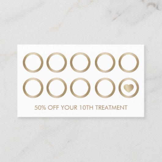 ロイヤリティカード |まつげネイルアートメイクアップアーティストサロン (正面)