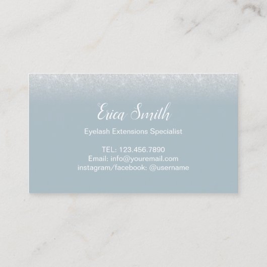 ロイヤリティカード |まつげメイクアップアーティスト (裏面)