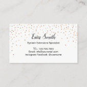 ロイヤリティカード |まつげメイクアップアーティスト (裏面)