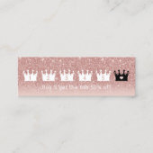 ロイヤリティカード |バラモダン金ゴールドクラウン6パンチ (正面)