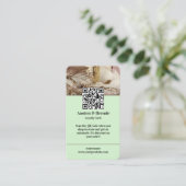 ロイヤリティカード – フォト中心のデザイン美しいRet 名刺 (スタンド正面)