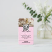 ロイヤリティカード – フォト中心のデザイン美しいRet 名刺 (スタンド正面)