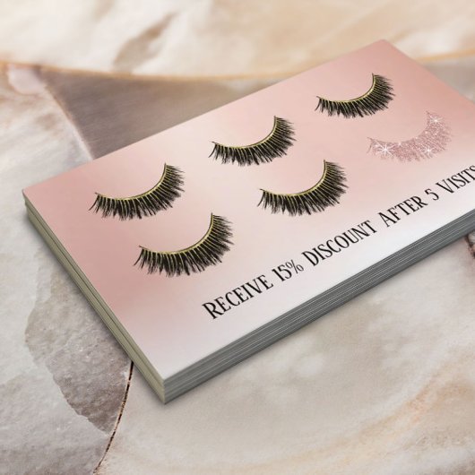 ロイヤリティカード |メイクアップアーティストバラ金ゴールド