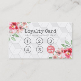 ロイヤリティカード ヴィンテージ フラワー メイク＆ヘアスタイリスト