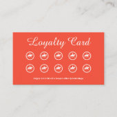 ロイヤリティカーモダンドトレンディー馬トレーニング 名刺 (正面)