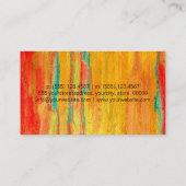 ロイヤリティコーヒカラフルーモダンパンチウッド#32 ロイヤリティカード (裏面)