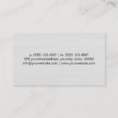 ロイヤリティコーヒモダンーパンチ白木目#9 ロイヤリティカード (裏面)