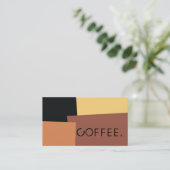 ロイヤリティコーヒーパンチモダンレトロカラー#6 ロイヤリティカード (スタンド正面)