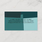 ロイヤリティコーヒーパンチレトロ色パターン#17 ロイヤリティカード (裏面)