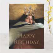 ロイヤリティズソポーハッピーバースデー カード (黄色い花)
