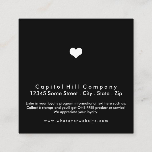 ロイヤリティハート広場 ロイヤリティカード (正面)